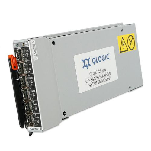 43W6725 IBM 4Gbps Fibre Channel 20-Ports SAN Switch Module by QLogic for BladeCenter (Refurbished)