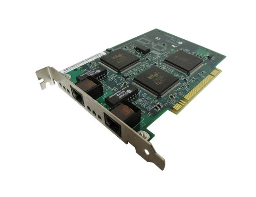 711269 Intel PRO/100+ Dual-Ports RJ-45 100Mbps 10Base-T/100Base-TX Fast Ethernet PCI Server Network Adapter