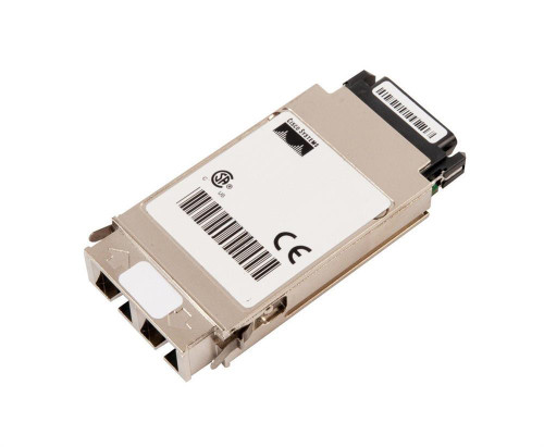 15454-GBIC-51.7 Cisco 1Gbps 1000Base-DWDM Single-mode Fiber 100km 1551.72nm SC Connector GBIC Transceiver Module