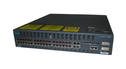 WS-C4840G= Cisco Catalyst 4840G Switch Ethernet 10/100Mbps 40-Ports (Refurbished)