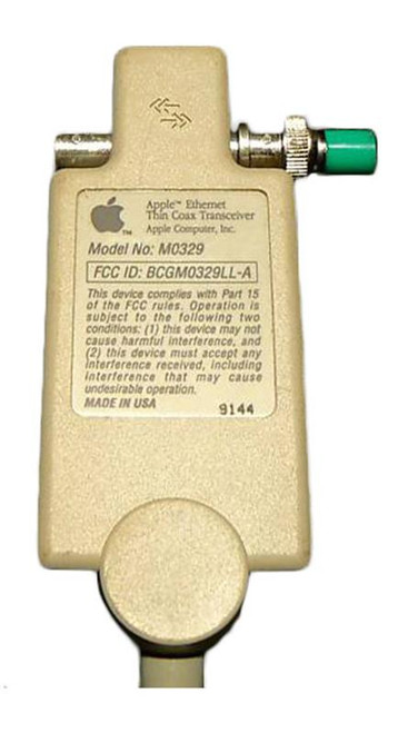 M0329 Apple 10Base-2 Thin Ethernet Coax Transceiver Module