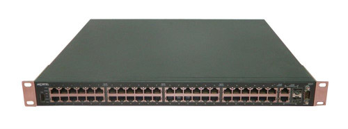 AL4500A02-E6GS Nortel Fast Ethernet Routing Switch 4550T with 48-Ports SFP 10/100Base-TX Ports 2 10/100/1000Base-T Ports with Power Cord (Refurbished)