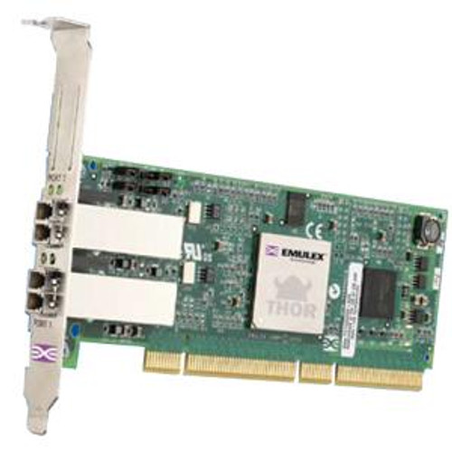 LP1050DC-F2 Emulex Network LightPulse 2GB Dual Ports PCI-X Fibre Channel Host Bus Adapter