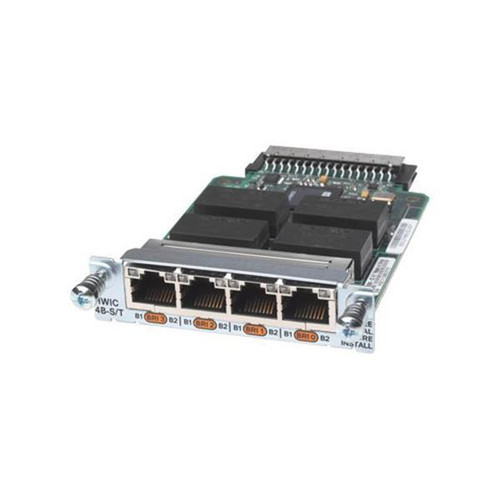 0231A56U 3Com 4-Port ISDN-S/T Multi-function Interface Module 4 x ISDN BRI (S/T) WAN Multi-function Interface Module (Refurbished)