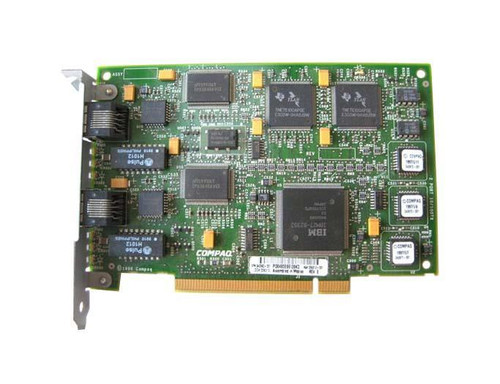 006312-001 Compaq NC3134 Dual Port 64-Bit PCI 10/100 Fast Ethernet Network Interface Card (NIC)
