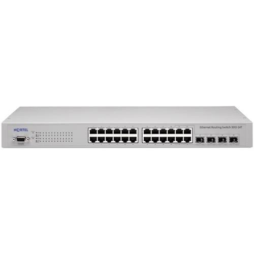 RMAL1001B08 Nortel Gigabit Ethernet Routing Switch 3510-24T with 24-Ports 10/100/1000 Ports Plus 4 Shared Port Module (Refurbished)