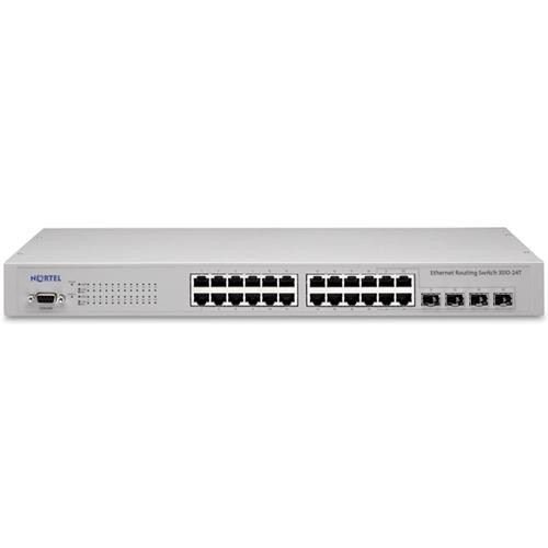RMAL1001C08 Nortel Gigabit Ethernet Routing Switch 3510-24T with 24-Ports 10/100/1000 Ports Plus 4 Shared Port Module (Refurbished)