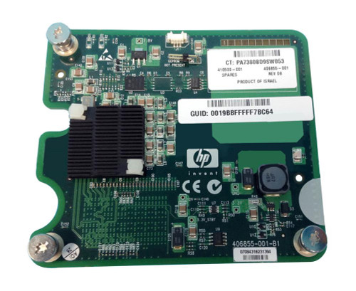 409377-B21 HP Infiniband DDR 4X Dual-Ports PCI Express Mezzanine Network Adapter