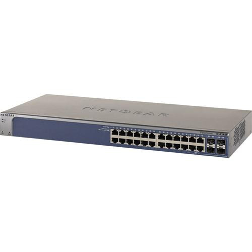 GS724AT NetGear ProSafe 24-Ports 10/100/1000Mbps Gigabit Ethernet Smart Switch (Refurbished)