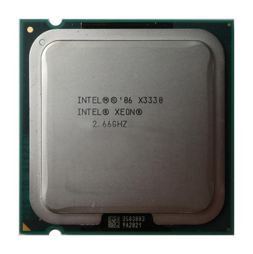 BX80580X3330 Intel Xeon X3330 Quad Core 2.66GHz 1333MHz FSB 6MB L2 Cache Socket LGA775 Processor