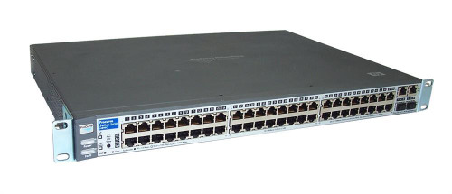 J4899A#ABA HP ProCurve Switch 2650 48-Ports EN Fast EN 10Base-T 100Base-TX + 2x10/100/1000Base-T/SFP (mini-GBIC) 1U Rack-Mountable Stackable (Refurbis