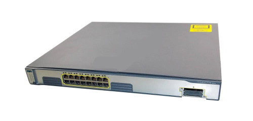 WS-C3750G-16TD-S= Cisco Catalyst 3750 16Port 10/100/1000BT+ 10 GBE Standard Image (Refurbished)