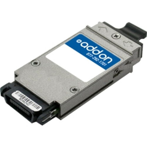 3CGBIC91-AO AddOn 1.25Gbps 1000Base-SX Multi-Mode Fiber 500m 850nm Duplex SC Connector GBIC Transceiver Module for 3Com Compatible