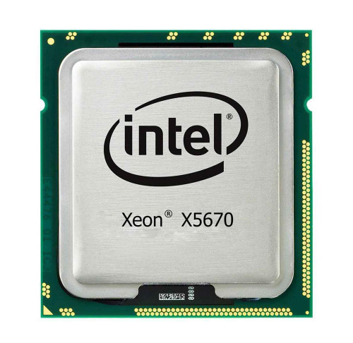 X5670-O Intel Xeon X5670 6 Core 2.93GHz 6.40GT/s QPI 12MB L3 Cache Socket LGA1366 Processor