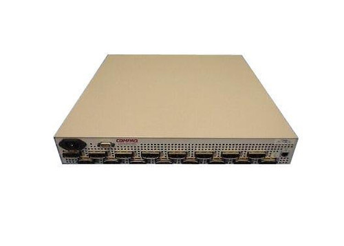 222093-001-06 Compaq Storageworks SAN Switch 16EL- 16-Ports s Fibre Channel Switch 2U Rack Without GBICs White (Refurbished)