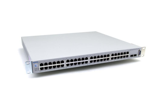 AL1001A03-E5 Nortel Gigabit Ethernet Routing 1U Switch 5510-48T with 48-Ports 10/100/1000 Ports plus 2 SFP Ports and a 1.5 Foot Stacking Cable (Refurbished)