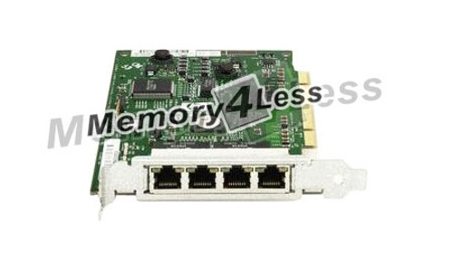 012416-001 HP Quad-Ports RJ-45 1Gbps 10Base-T/100Base-TX/1000Base-T Gigabit Ethernet PCI Combo Switch Network Adapter