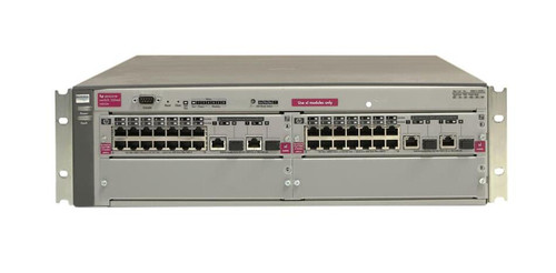 J8166A#ABA HP ProCurve Switch 5304XL-32G 28-Ports Layer-4 Managed Stackable Gigabit Ethernet + 4 x Combo GigaBit SFP (Refurbished)