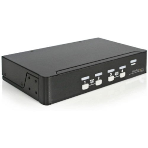 SV431USB StarTech 4-Port Professional VGA USB 1U Rack-mountable KVM Switch (Refurbished)