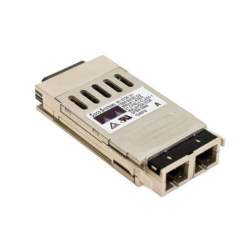 ONS-GC-GE-SX= Cisco 1Gbps 1000Base-SX Multi-Mode Fiber 550m 850nm Duplex SC Connector GBIC Transceiver Module (Refurbished)
