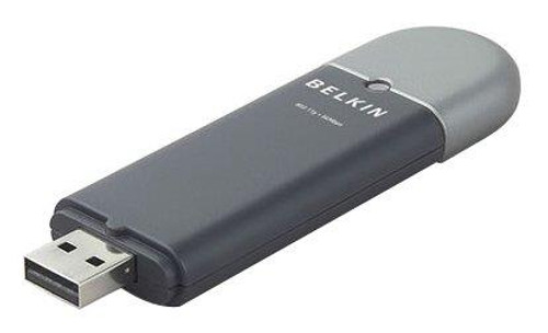 F5D7050TT Belkin Wireless G USB Network Adapter USB 54Mbps