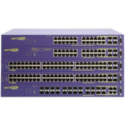 16150 Extreme Networks Summit X450e-48p-TAA Layer 3 Switch 4 x SFP (mini-GBIC), 1 x Expansion Slot 48 x 10/100/1000Base-T (Refurbished)