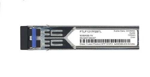 FTLF1217P2BTL Finisar 200Mbps 100Base-FX Multi-mode Fiber 2km 1310nm Duplex LC Connector SFP Transceiver Module