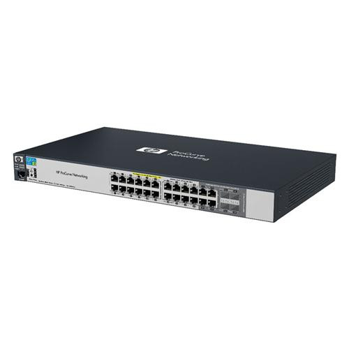 J9299A HP ProCurve E2520-24G-PoE Ethernet Switch 4 x SFP (mini-GBIC) Shared 4 x 10/100/1000Base-T 20 x 10/100/1000Base-T LAN (Refurbished)