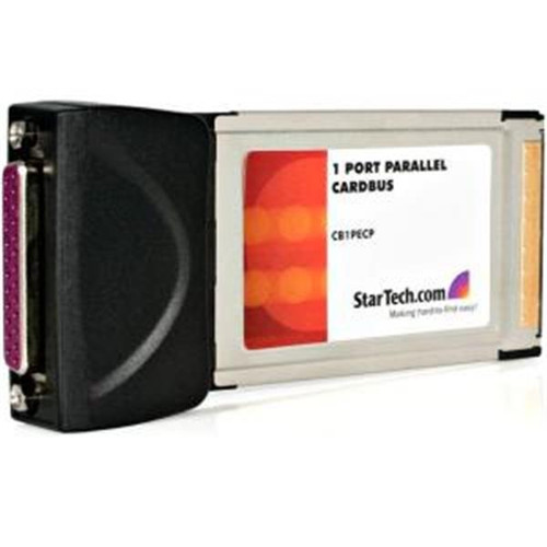 CB1PECP StarTech 1-Port Parallel PCMCIA CardBus Adapter Card