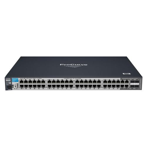 J9280AABA HP ProCurve 2510-48G 48-Ports RJ-45 Gigabit Ethernet Layer 2 Stackable Managed Switch with 4x SFP Ports (Refurbished)