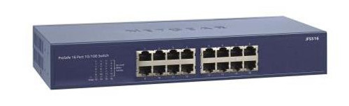 44520 Dell 16-Ports 10/100 Fast Ethernet Switch (Refurbished)