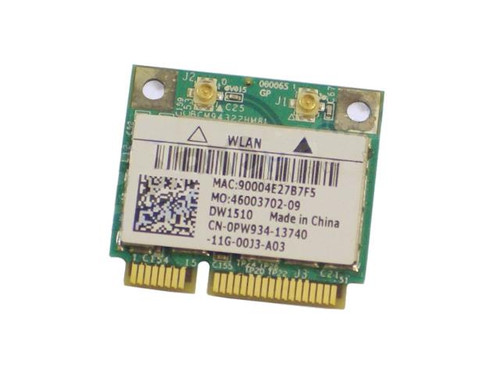 0PW934 Dell PCI Express WLAN Network Card for Dell Studio 1537
