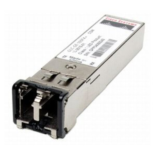 GLC-FE-100FX= Cisco 100Mbps 100Base-FX Multi-Mode Fiber 2km 1310nm Duplex LC Connector SFP Transceiver Module (Refurbished)