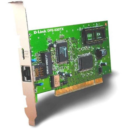 DE-530TX D-Link 10/100 PCI Network Adapter Card