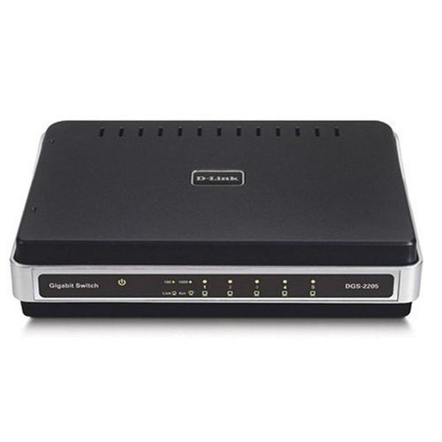 DES-2205 D-Link 10 100 Fast Ethernet Network Switch 10-base T (Refurbished)