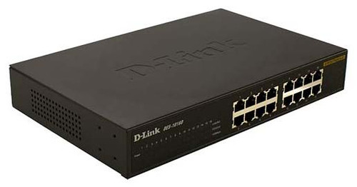 DES-1016PR D-Link 16-Ports 10/100Mbps Desktop Ethernet Switch (Refurbished)