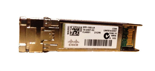 SFP-10GB-LR Cisco 10Gbps 10GBase-LR Single-Mode Fiber 10km 1310nm Duplex LC connector SFP+ Transceiver Module