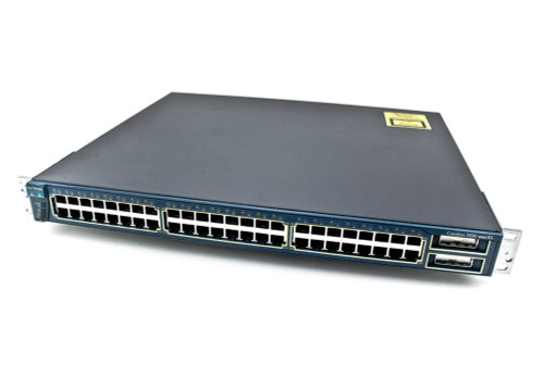 WSC3548XLEN Cisco Catalyst 3548 48-Ports 10/100 Switch with 2 GBIC Ports (Refurbished)