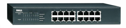 P4115 Dell PowerConnect 2216 16-Ports Fast Ethernet Switch (Refurbished)