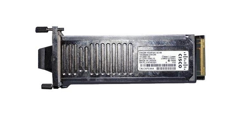 DWDM-XENPAK-32.68 Cisco 10Gbps 10GBase-DWDM Single-Mode Fiber 80km 1532.68nm Duplex SC Connector XENPAK Transceiver Module (Refurbished)