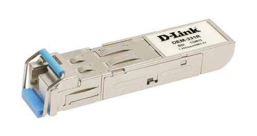 DEM-331R D-Link 1Gbps 1000Base-BX-U Single-mode Fiber 40km TX-1310nm/ RX-1550nm LC Connector SFP Transceiver Module