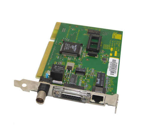 03-0021-003 3Com Single-Port RJ-45 10Mbps 10Base-T Ethernet ISA Network Adapter