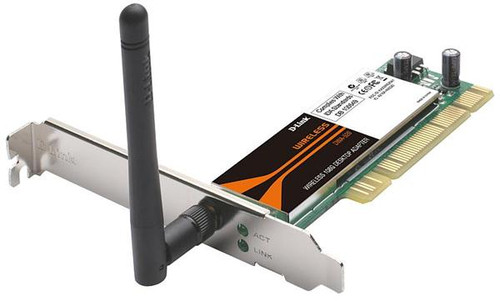 DWA-520 D-Link DWA-520 Wireless 108 G Desktop Adapter PCI 108Mbps