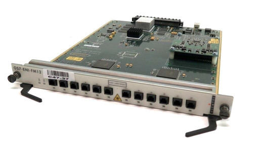 OS7-ENI-FM12 Alcatel-Lucent OS7-ENI-FM12 12-Ports Fast Ethernet Module 12 x 100Base-FX Expansion Module (Refurbished)