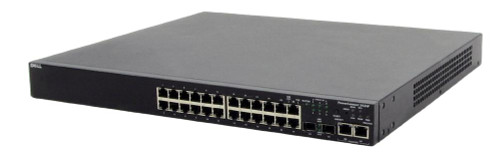 UJ599 Dell PowerConnect 3424P 24-Ports 10/100 Fast Ethernet Managed Switch (Refurbished)