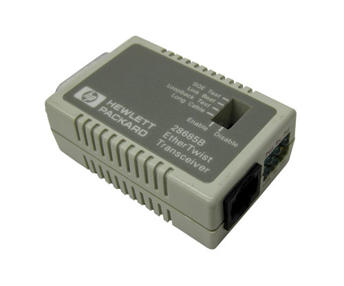 28685B HP Ethertwist 10Mbps 10Base-T RJ-45 Connector AUI Transceiver Module