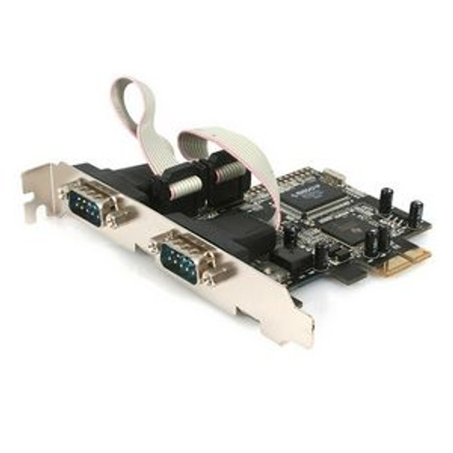 PEX2S550 StarTech 2-Port DB-9 RS-232 Serial PCI Express Adapter Card