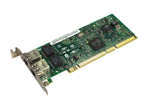 C36650-003 Intel PRO/1000 MT Dual-Ports RJ-45 1Gbps 10Base-T/100Base-TX/1000Base-T Gigabit Ethernet PCI-X Server Network Adapter