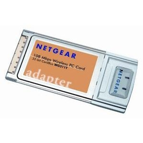 WG511TIS NetGear WG511T 108Mbps Wireless PC Card (Refurbished)