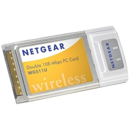 WG511UNAR NetGear Super AG WG511U Wireless PC Network Card (Refurbished)